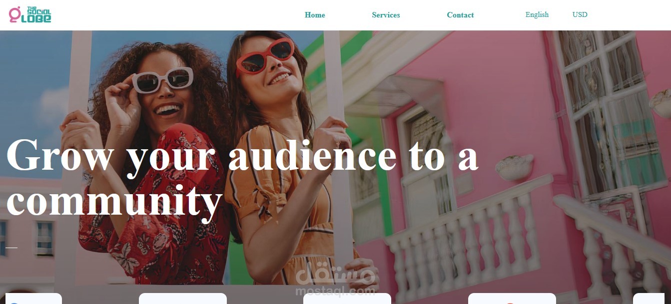 لوحة تسويق عبر وسائل التواصل الاجتماعي TheSocialGlobe