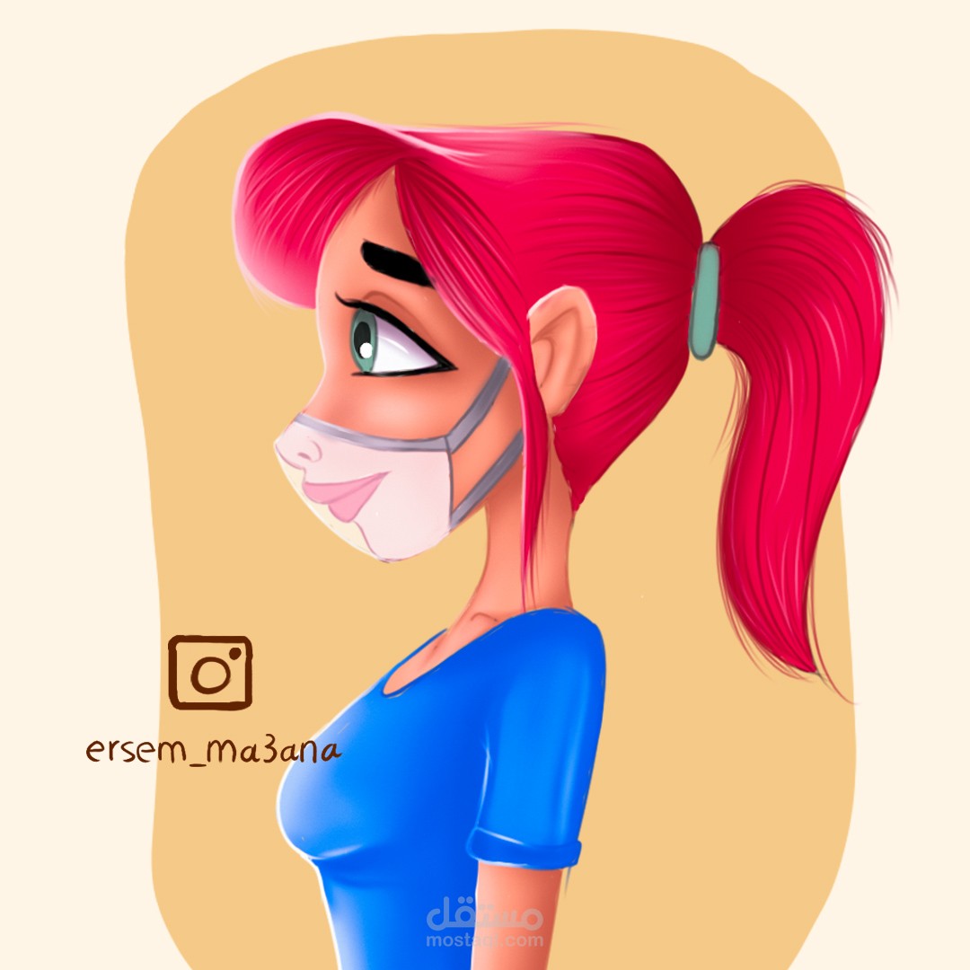 رسم الشخصيات الكرتونية