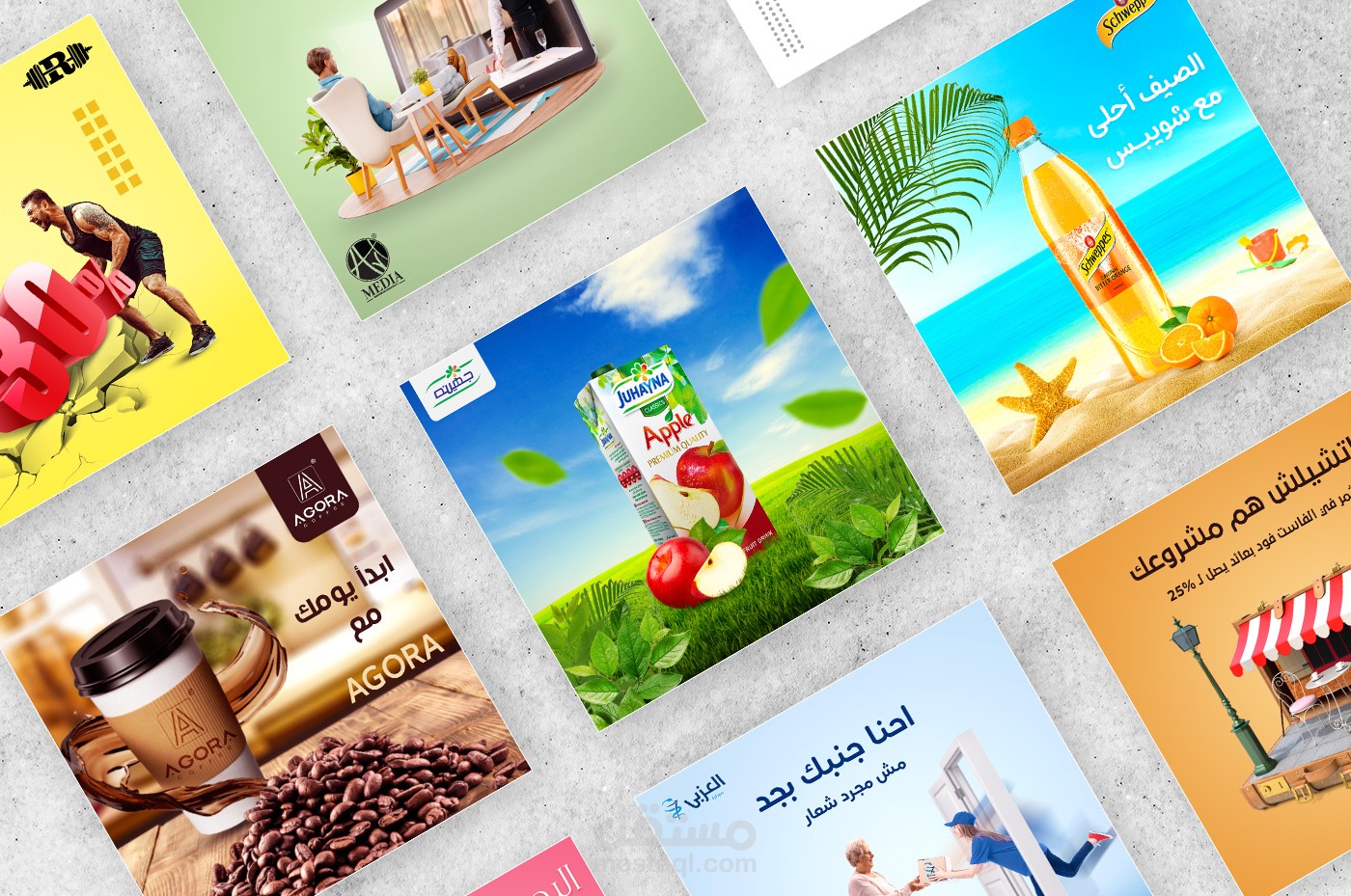 تصميمات سوشيال ميديا - social media advertising