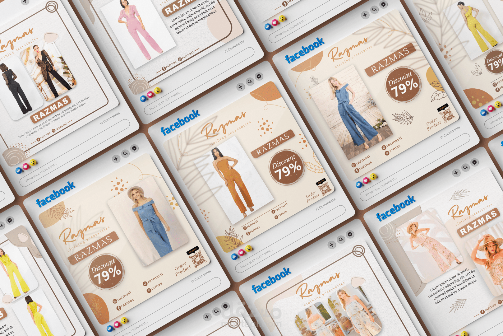 تصميم إعلانات سوشيال ميديا | Social Media Posts