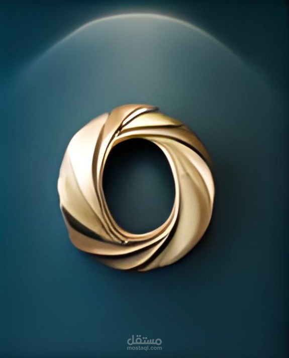 شعار لشركة خياطة بحرف O