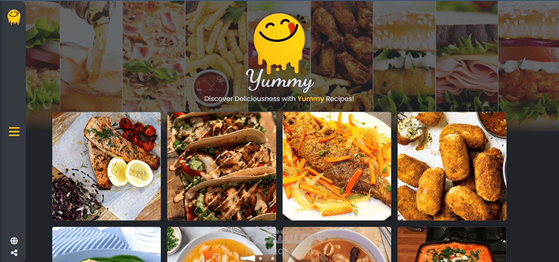 موقع لوصفات الاكلات Yummy-Recipes