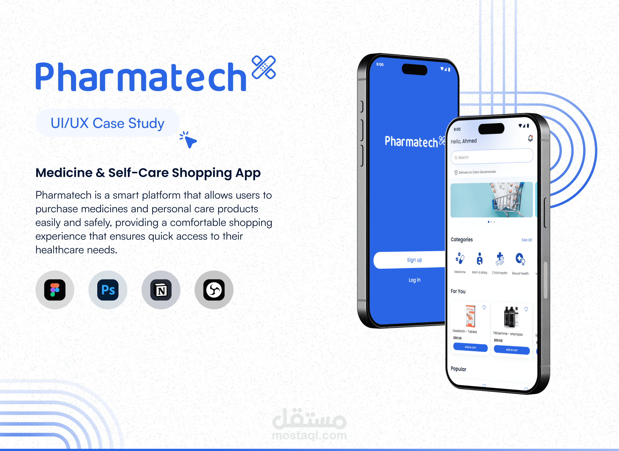Pharmatech App – Online Pharmacy UI/UX