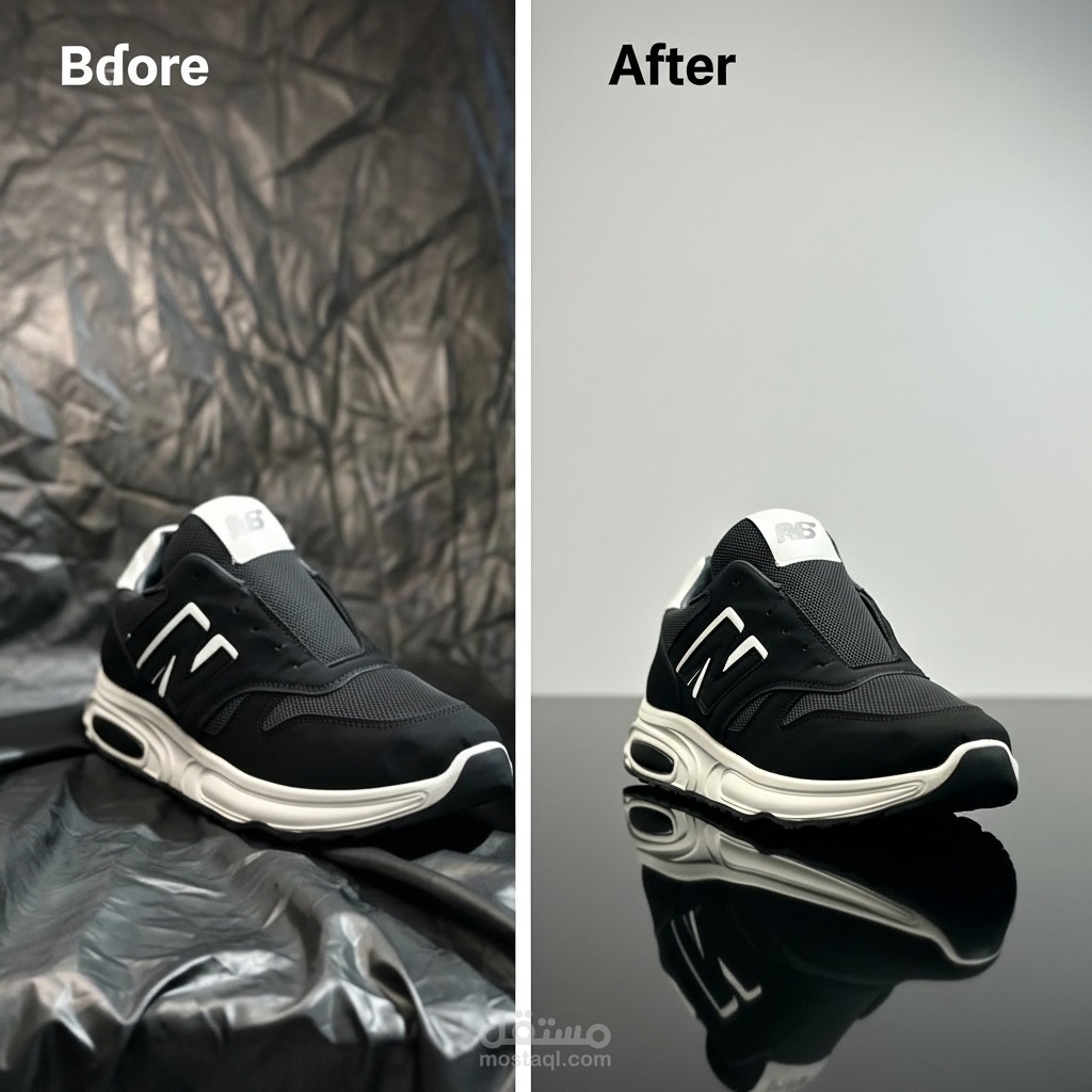 تحويل أي صورة منتج عادية إلى صورة احترافية جاهزة للبيع – قبل وبعد