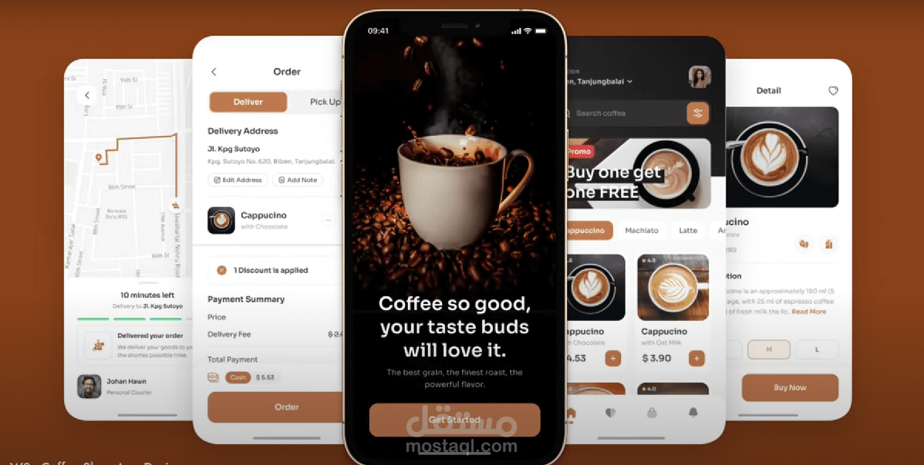coffee delivery application