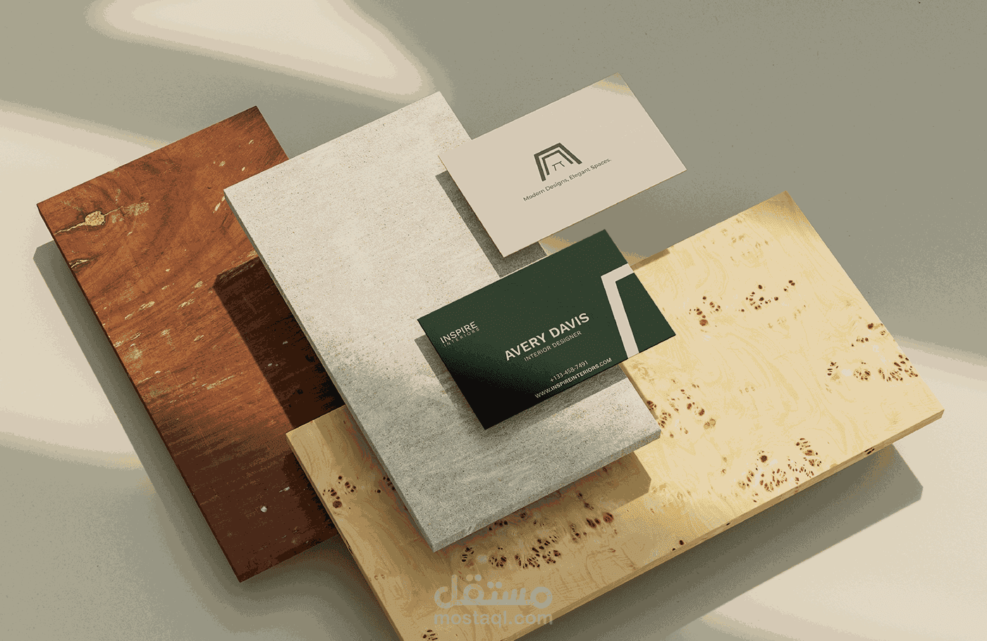 Inspire Interiors - logo and brand identity