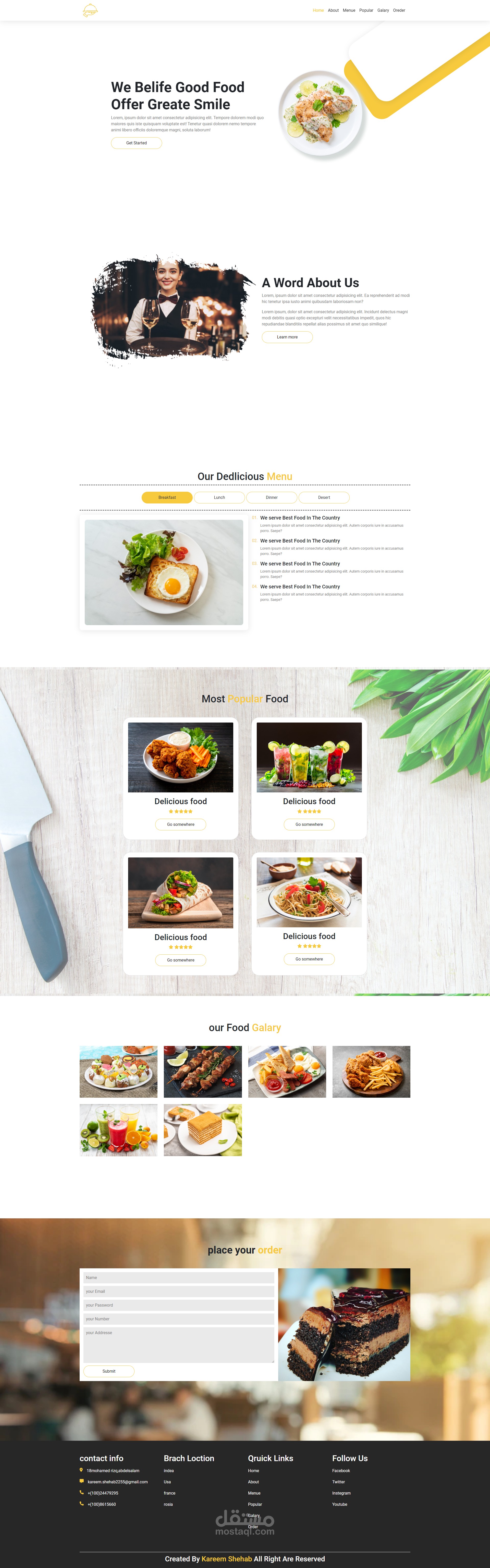 food web design