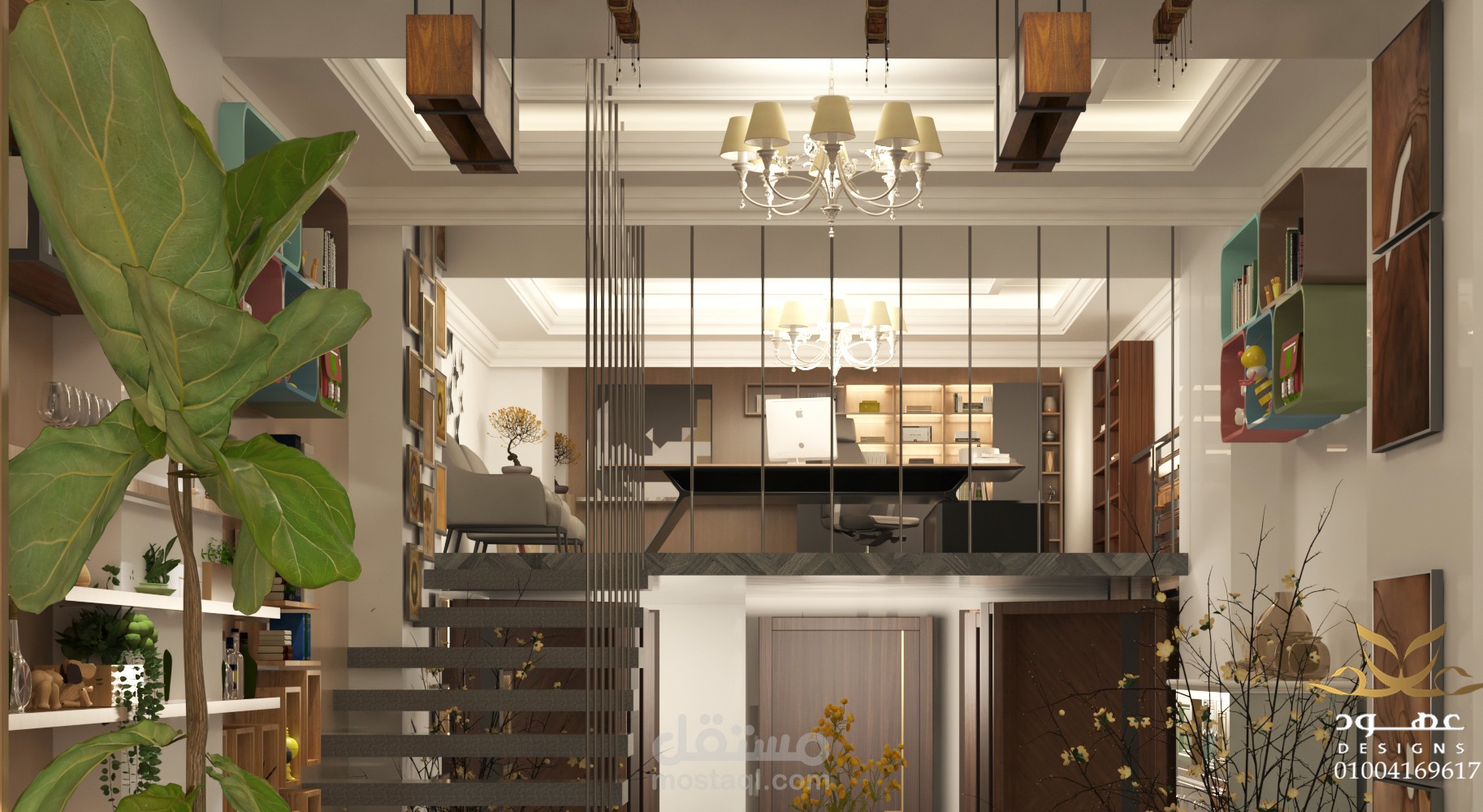 تصميم فراغ اداري وتجاري