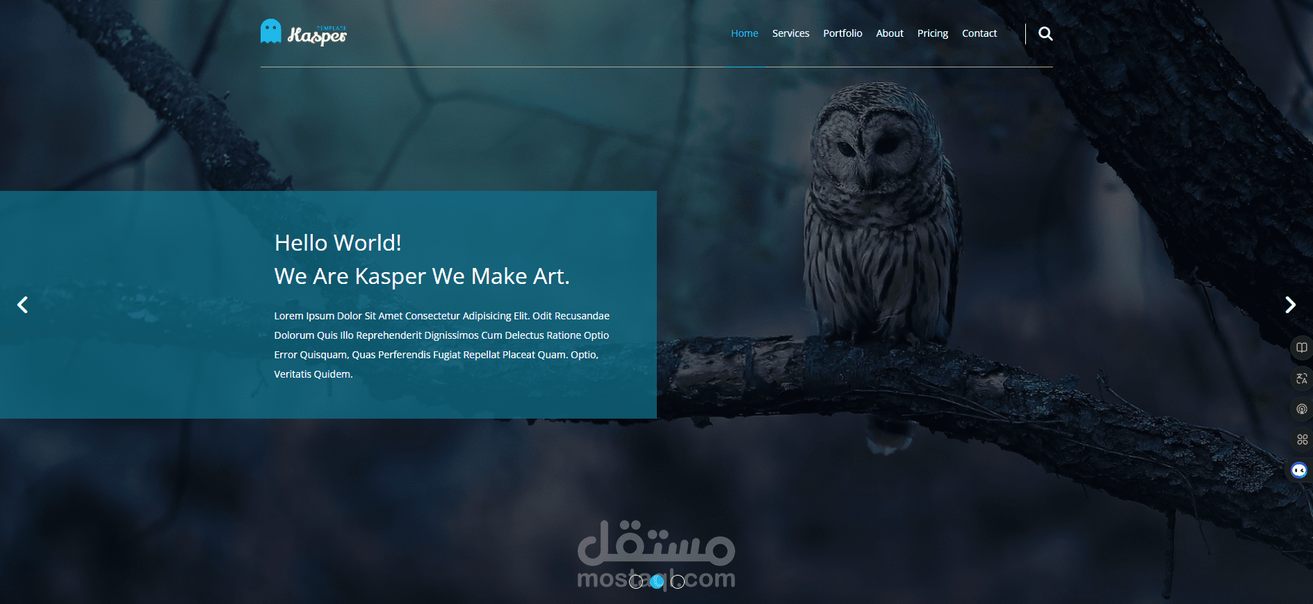 Kasper Landing Page Project 2