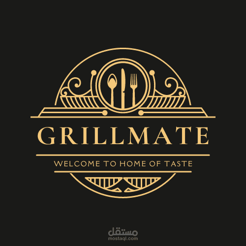 Logo مطعم احترافي