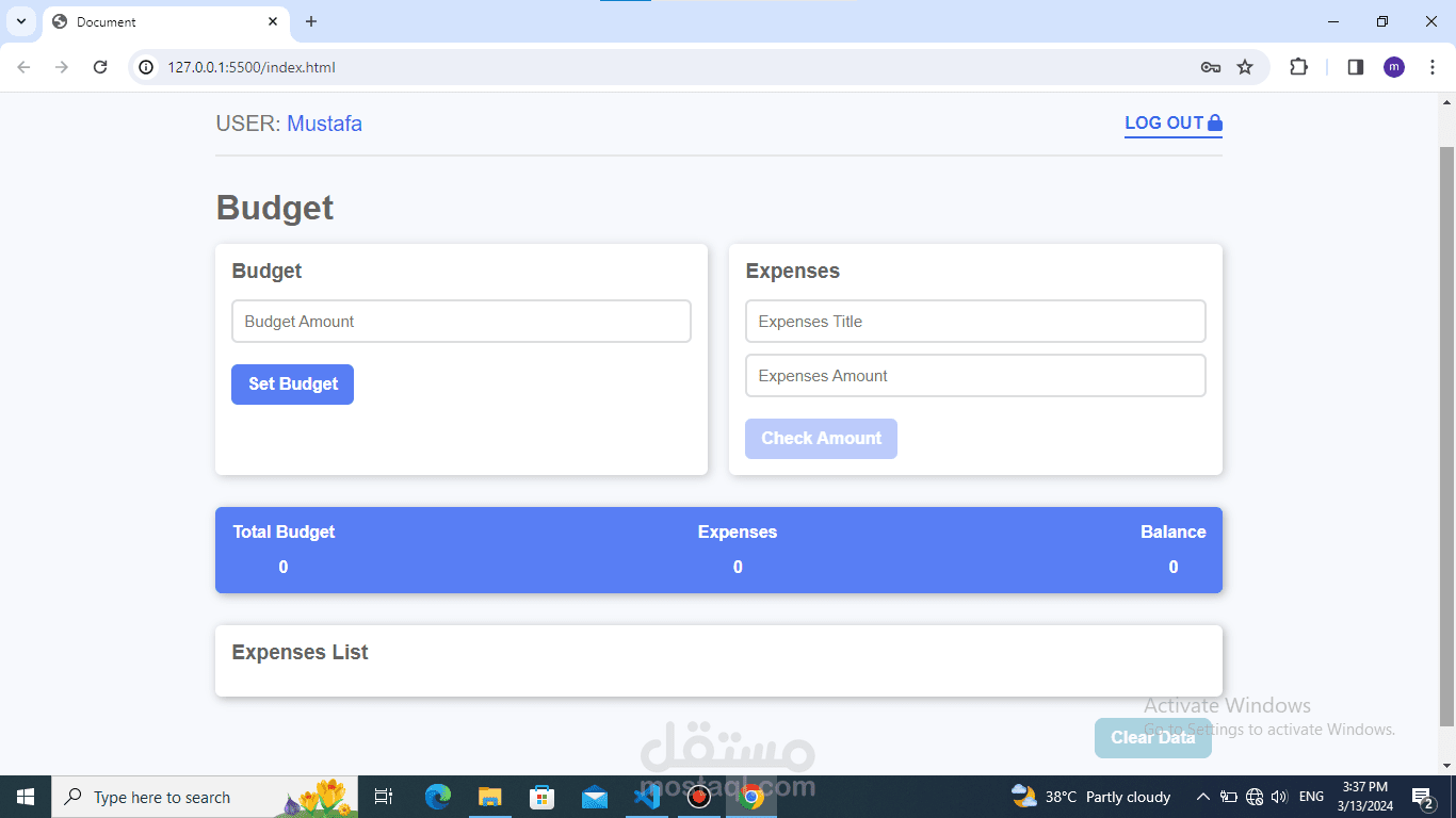 budget app