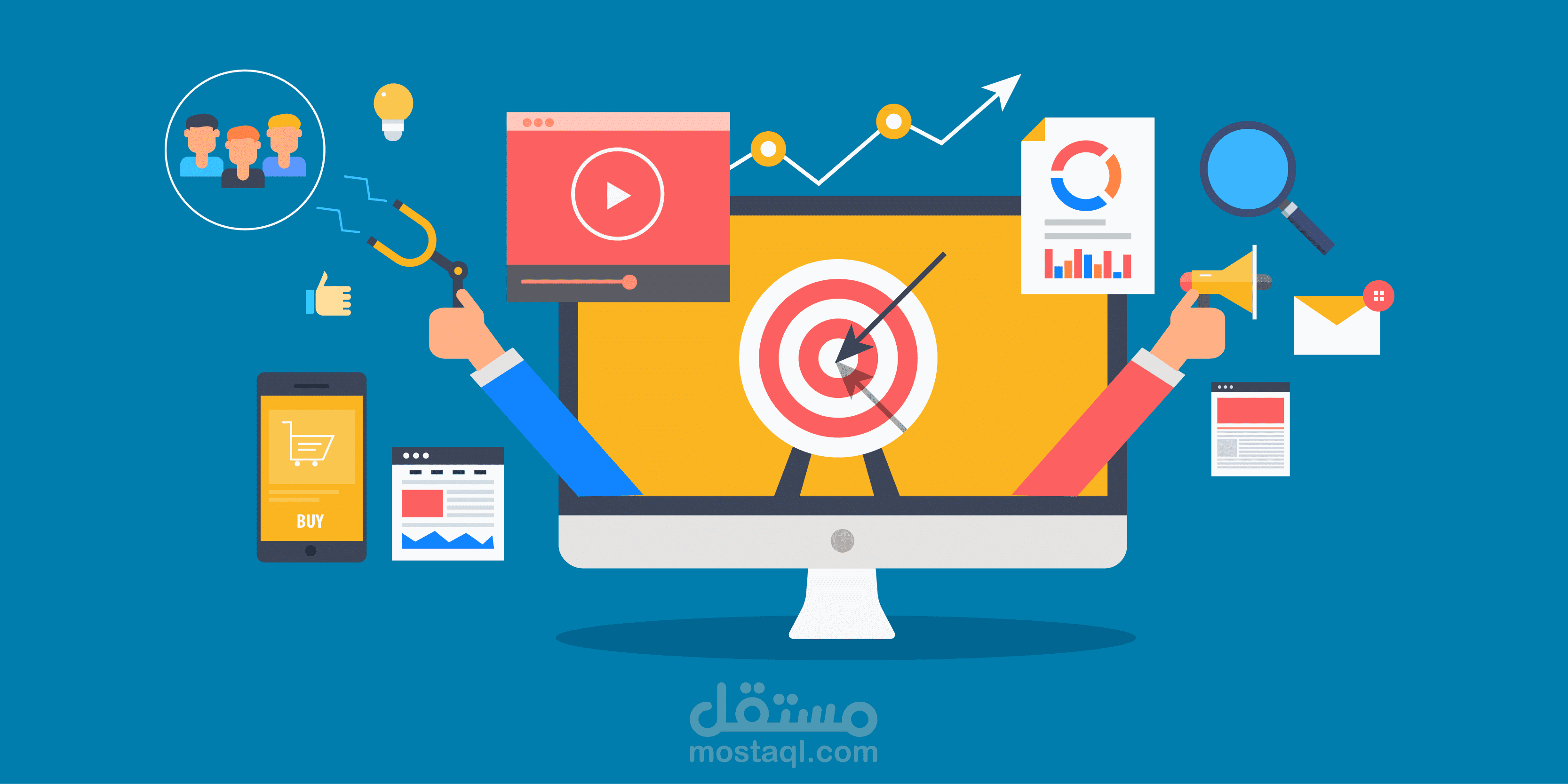 توضيب روبورطاجات و فيديوهات غرافيكية