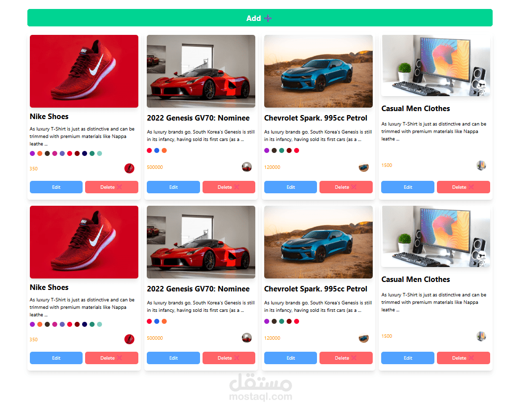 React Memoized Dash Board – Advanced React Web App