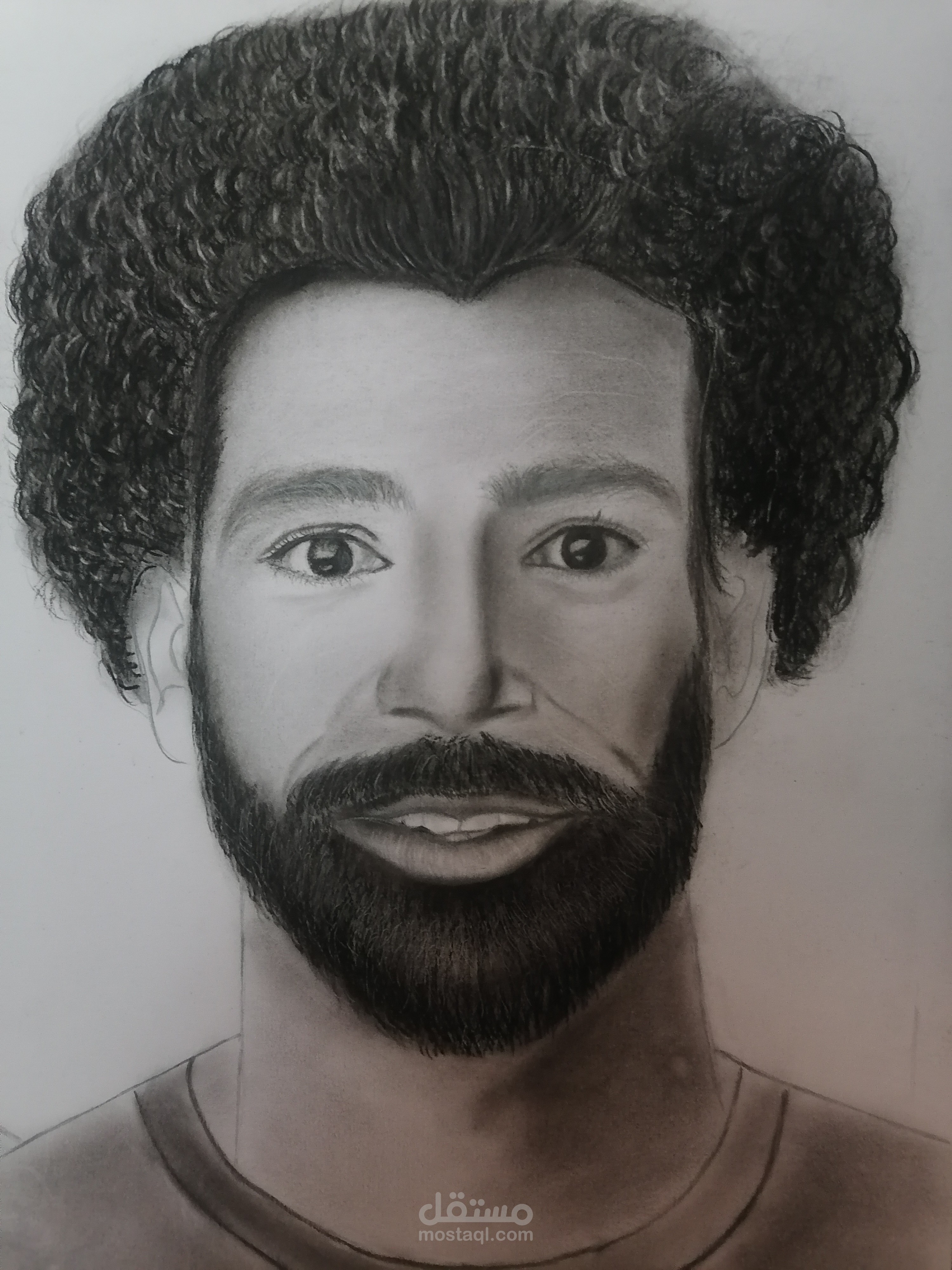 بورتريه رسم بالفحم