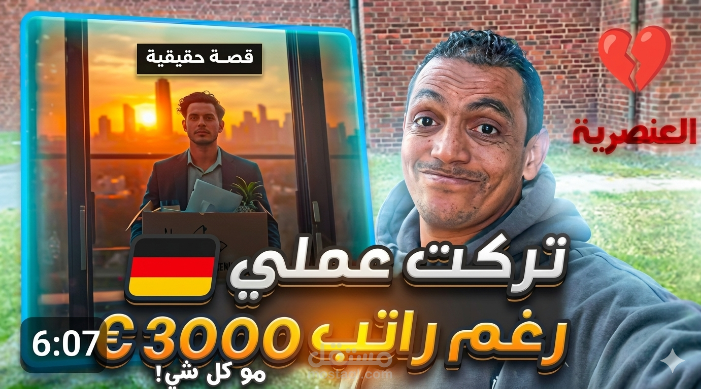 ليه تركت شغلي في ألمانيا رغم الراتب الكبير