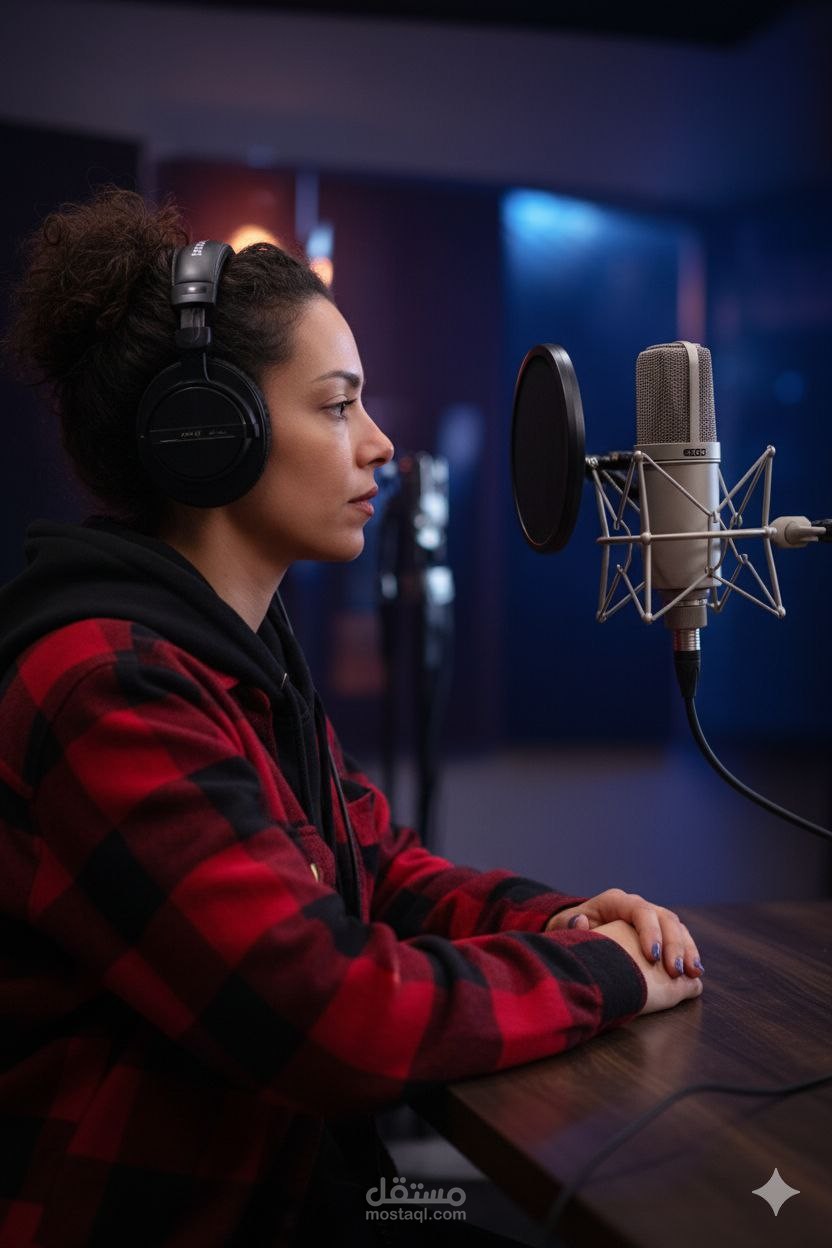 نماذج تعليق صوتي عربي/انجليزي بدقة احترافية وصوت إبداعي