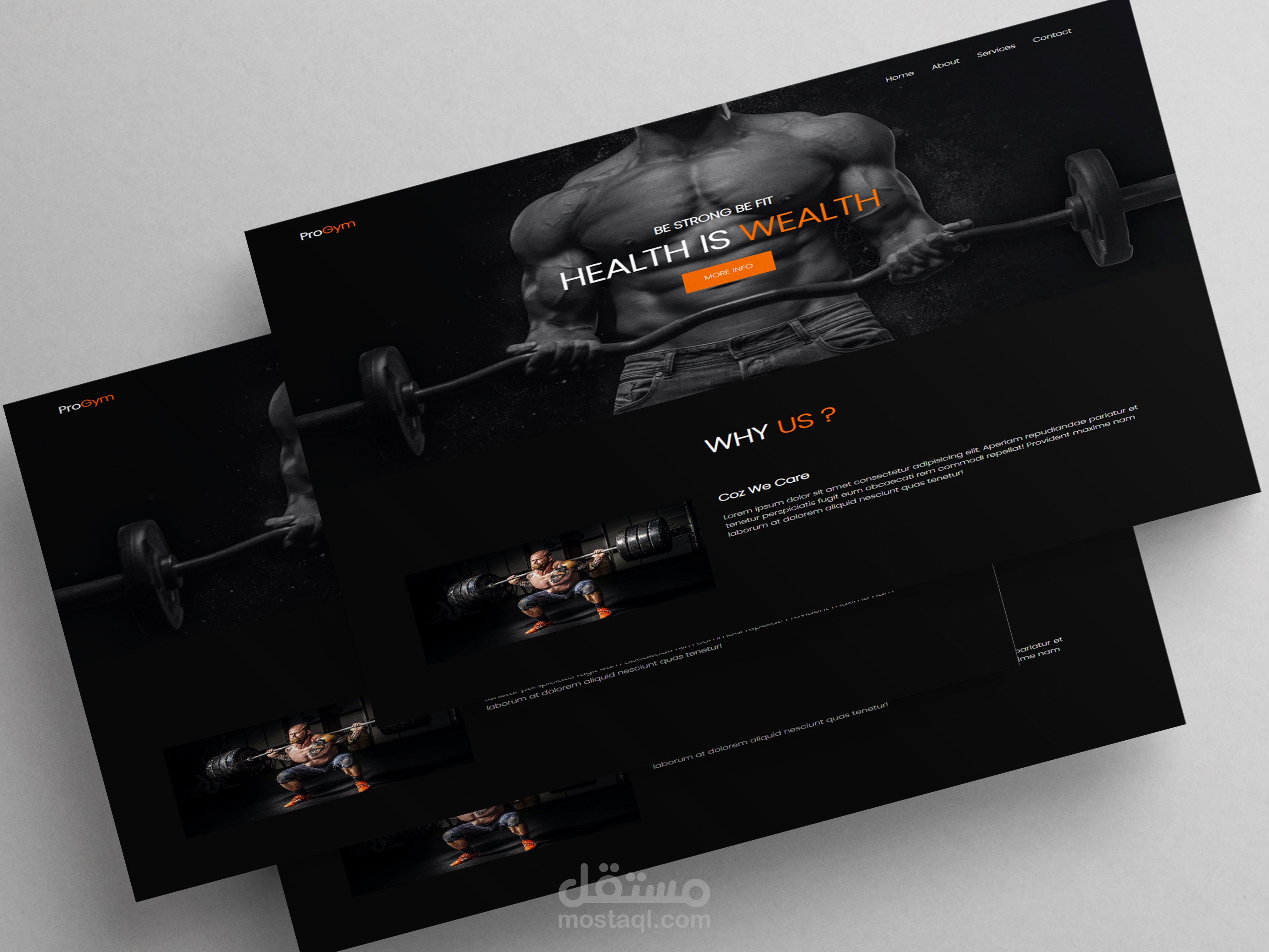Gym Website