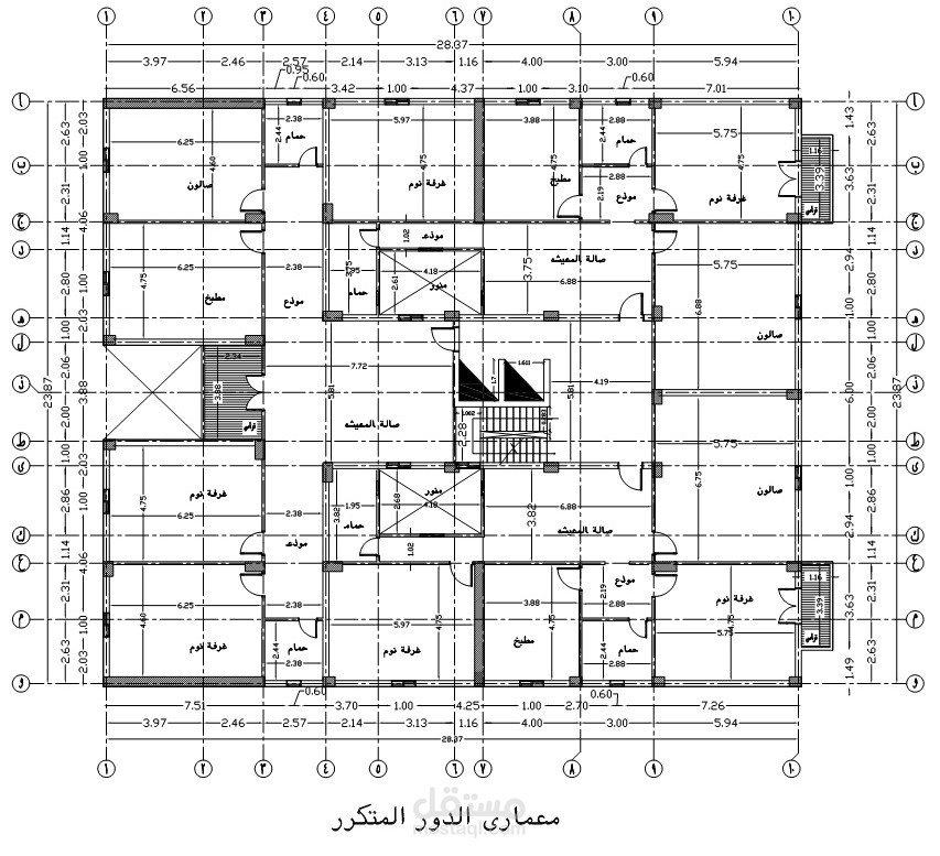 اعمال تصميم معماري وتصميم إنشائي