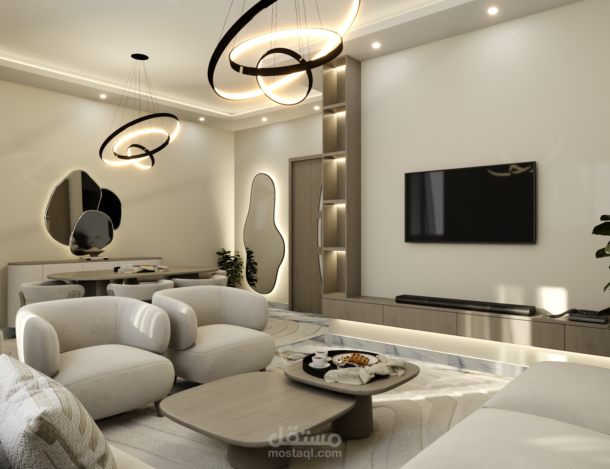 تصميم داخلى - موديرن