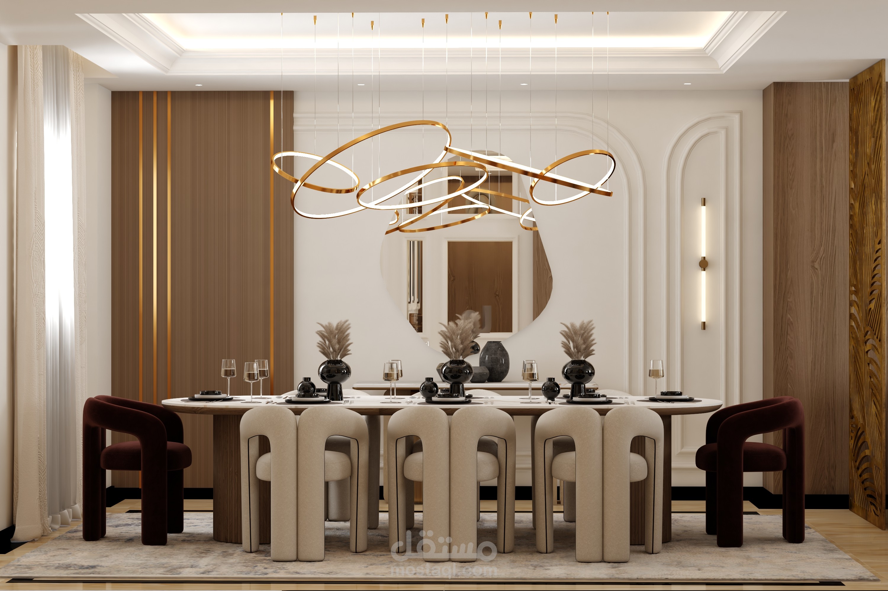 تصميم داخلى - نيو كلاسيك