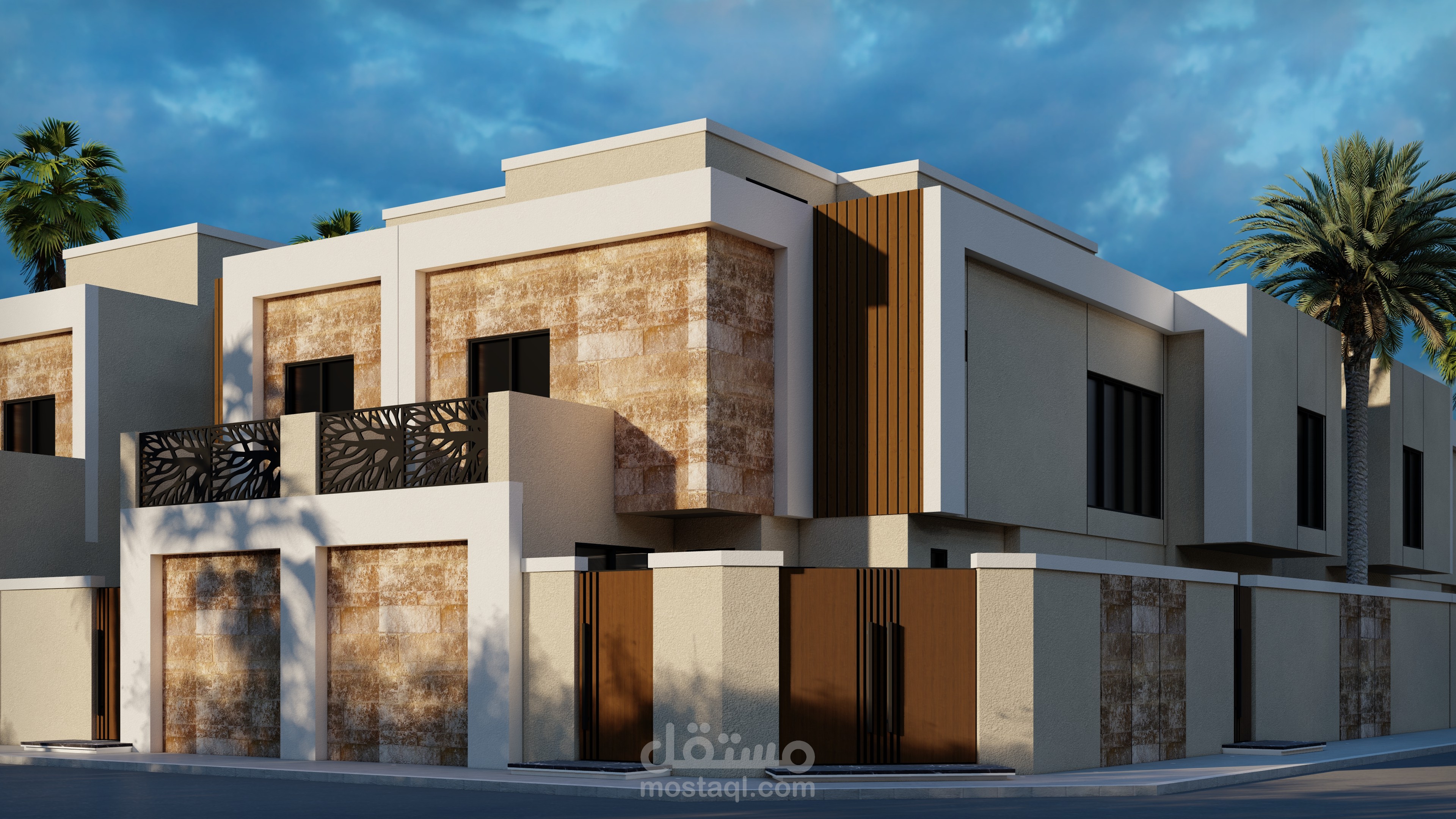 تصميم تاون هاوس