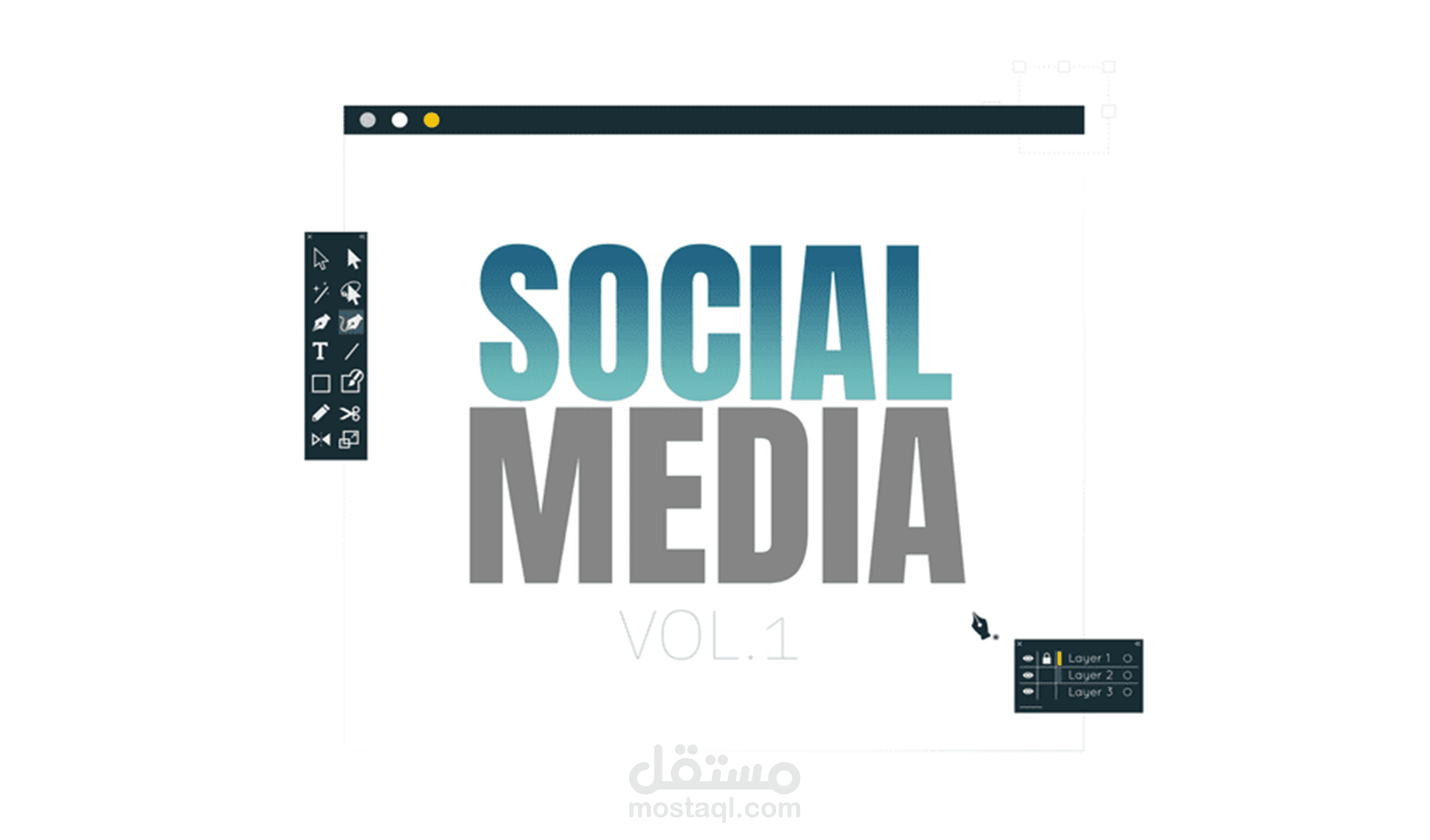 تصاميم سوشيال ميديا ( social media design )