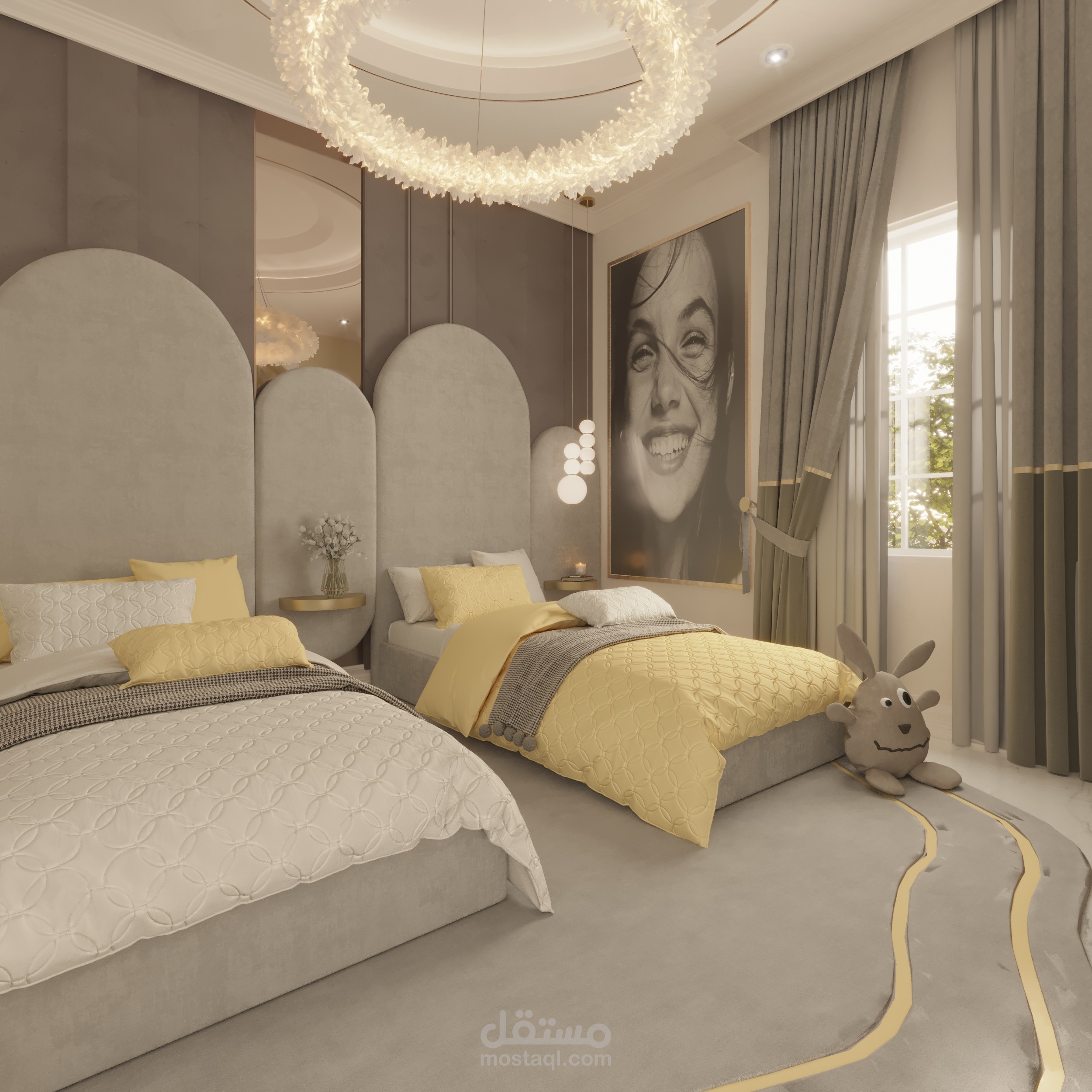 bedroom in KSA