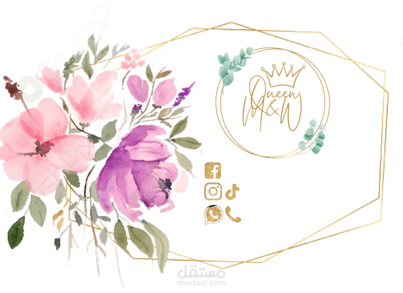 تصميم card busniess