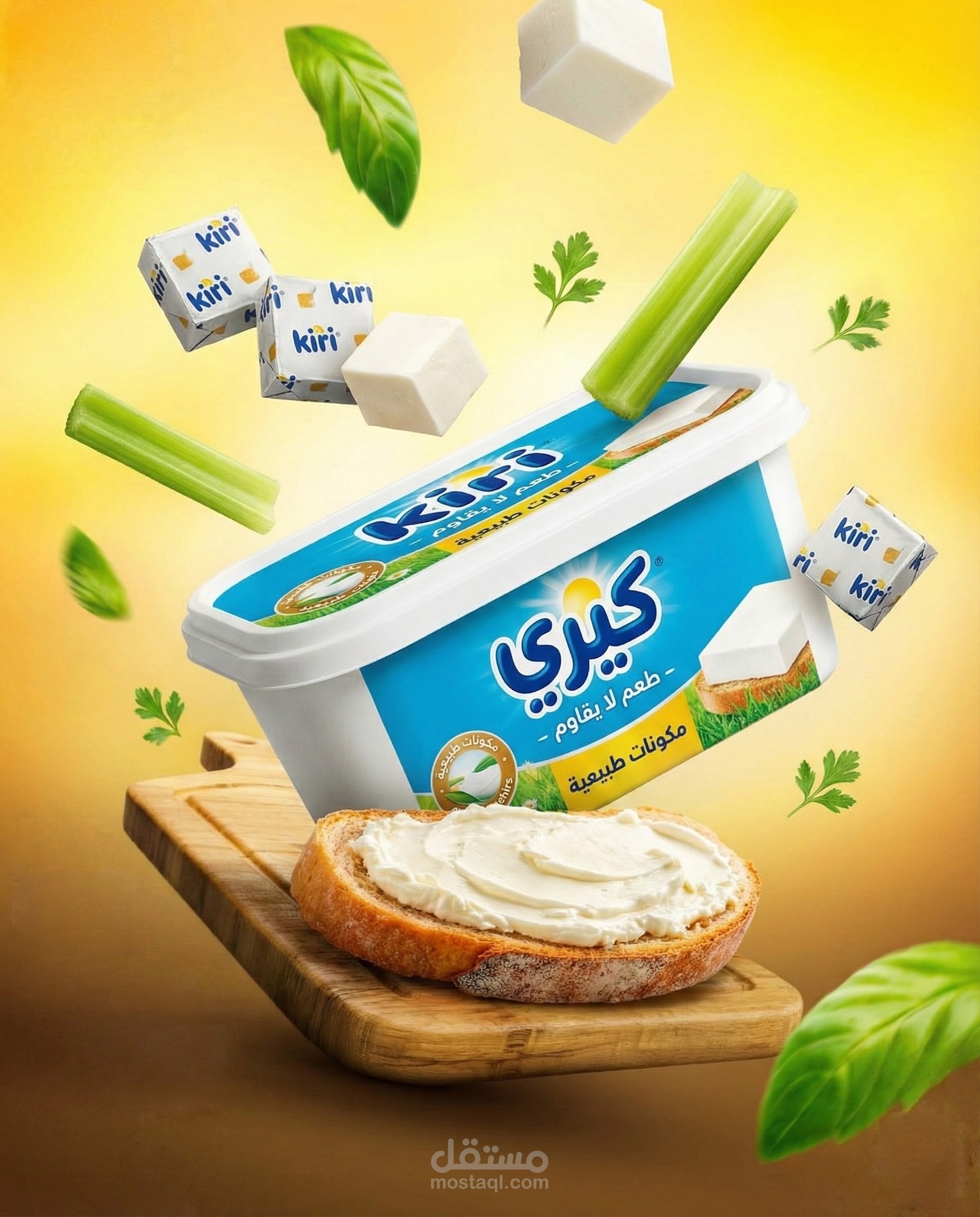 اعلان سوشيال ميديا لجبنه كيرى