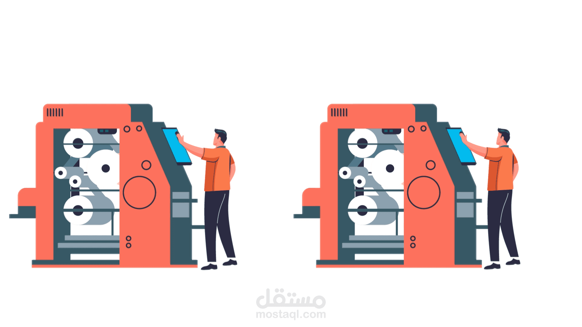 فيديو موشن جرافيك لشركه first 1 metal