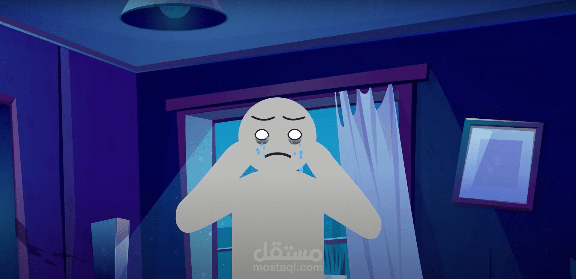 فيديو انميشن  تشجيعي عن الادمان