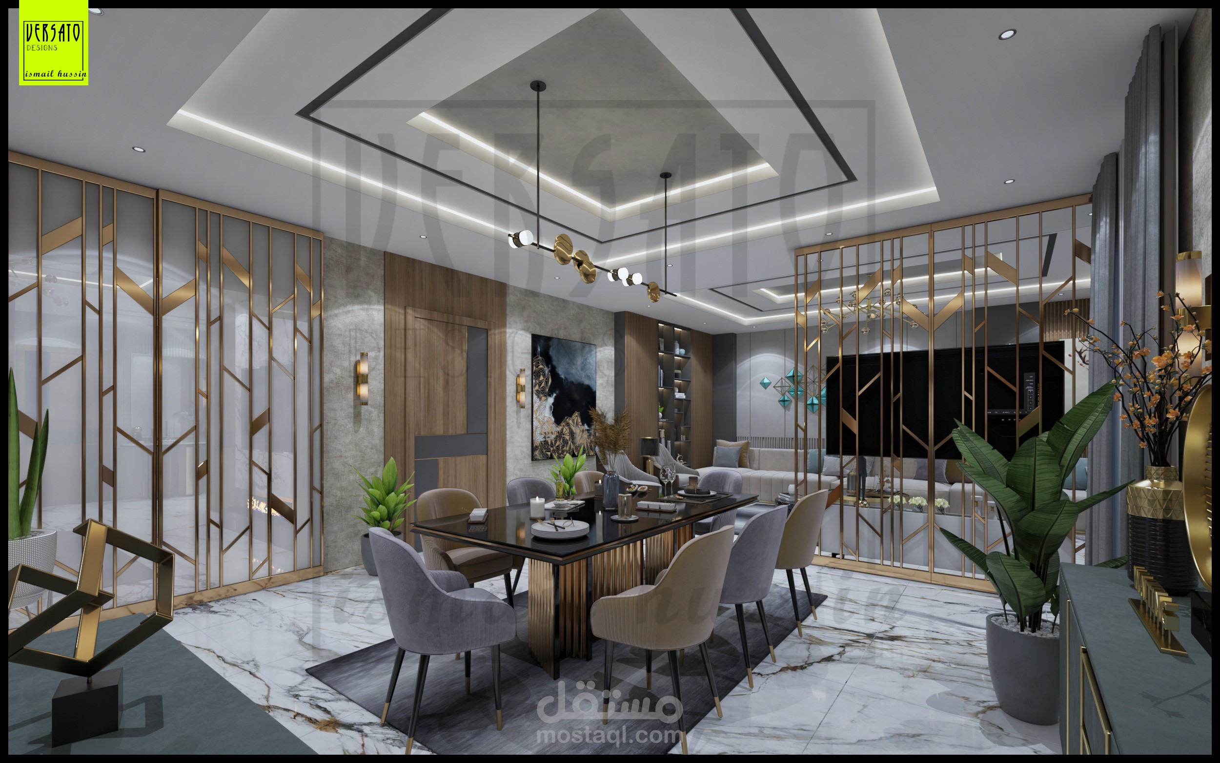 Modern Apartment - Versato Designs