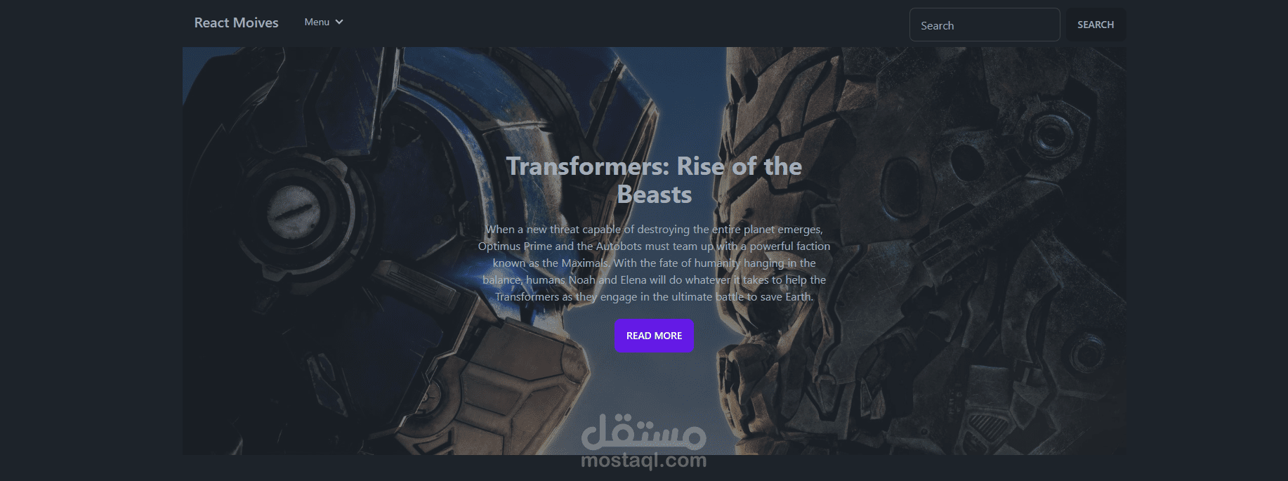 موقع لعرض مجموعة من الافلام والمسلسلات ومعرفة تفاصيلها سواء طاقم العمل او موعد انطلاق العرض