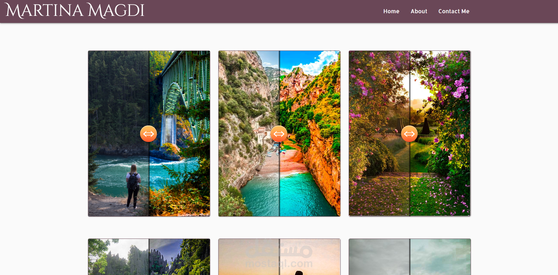 Portfolio as photo editor
