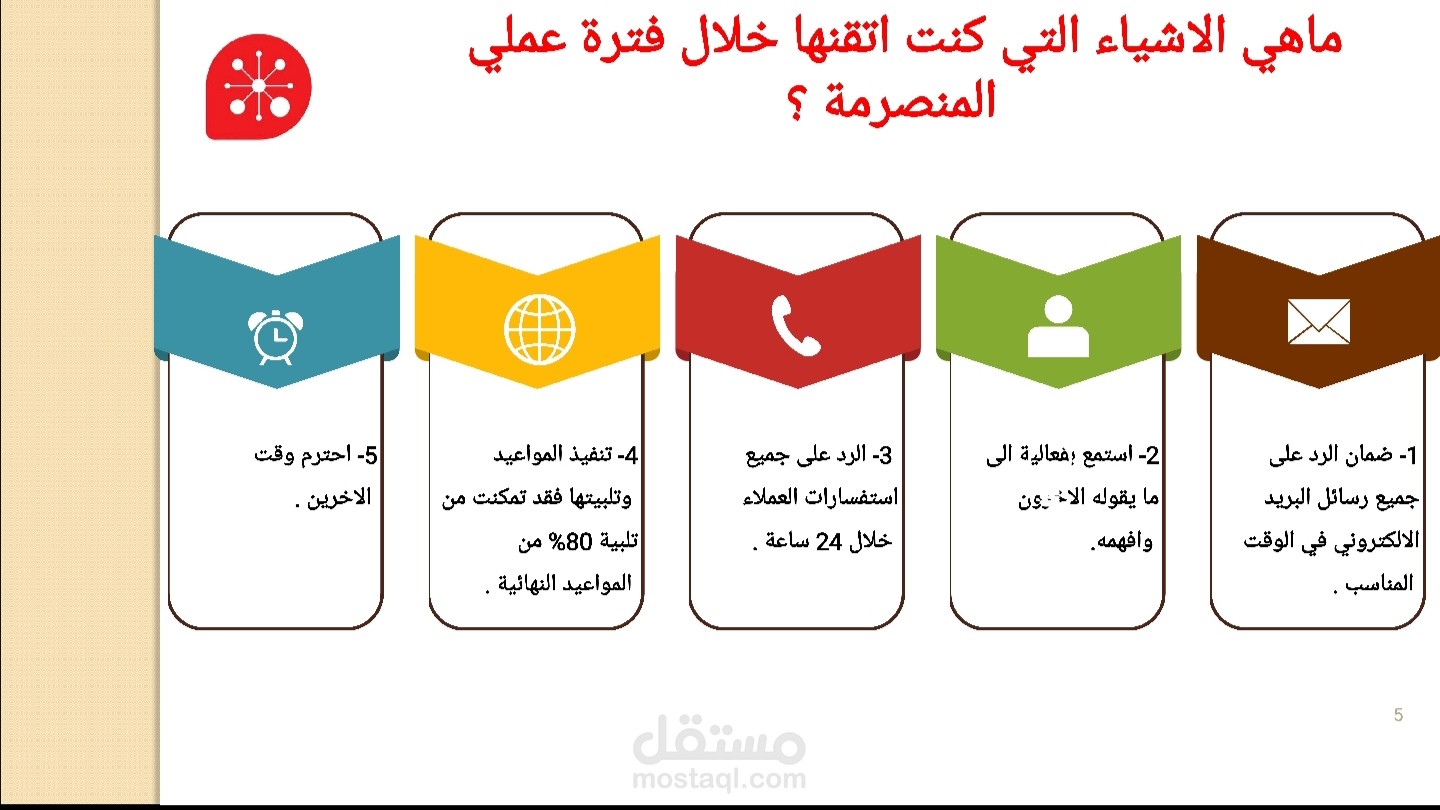 تصميم عروض بوربوينت احترافيه