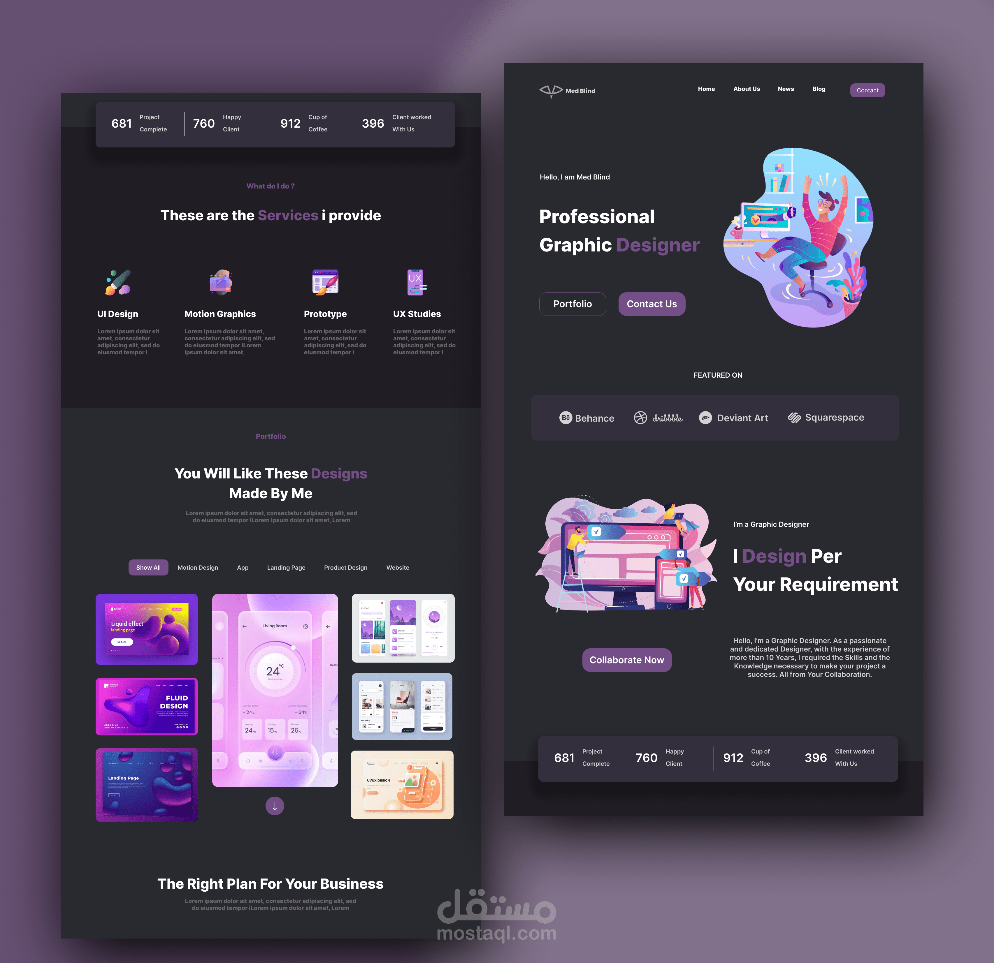 Web Site Design -UI/UX