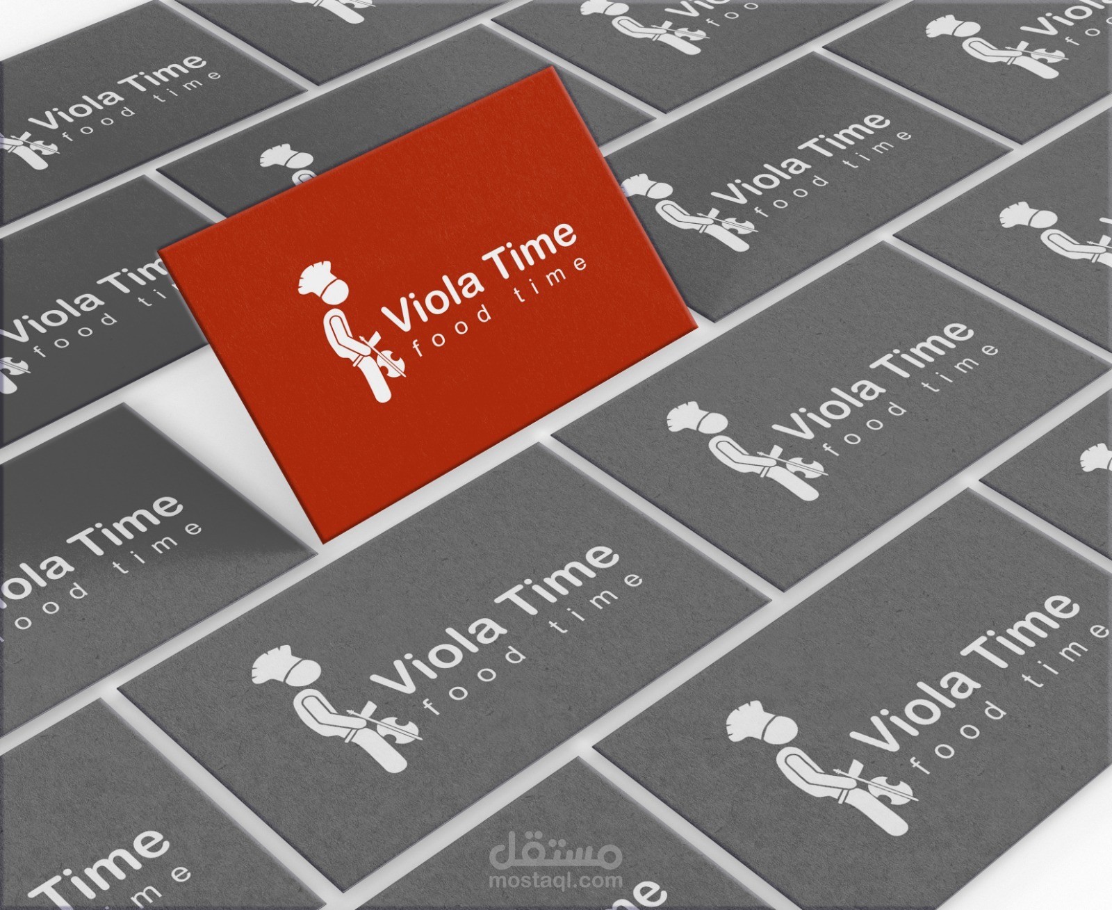 تصميم لوقو وبراند مطعم ولاونج