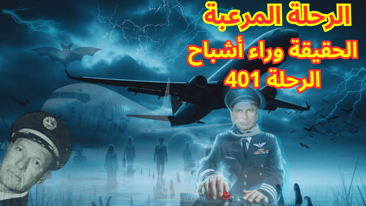 أنشأت فيديو ...بصوتي وكتابتي، عن الرحلة المرعبة 401