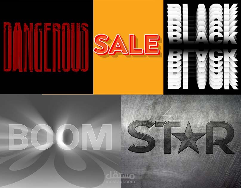 Collection Text Effect