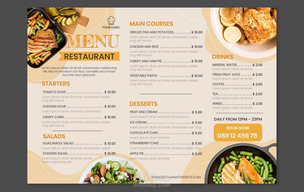 Restaurant Menu