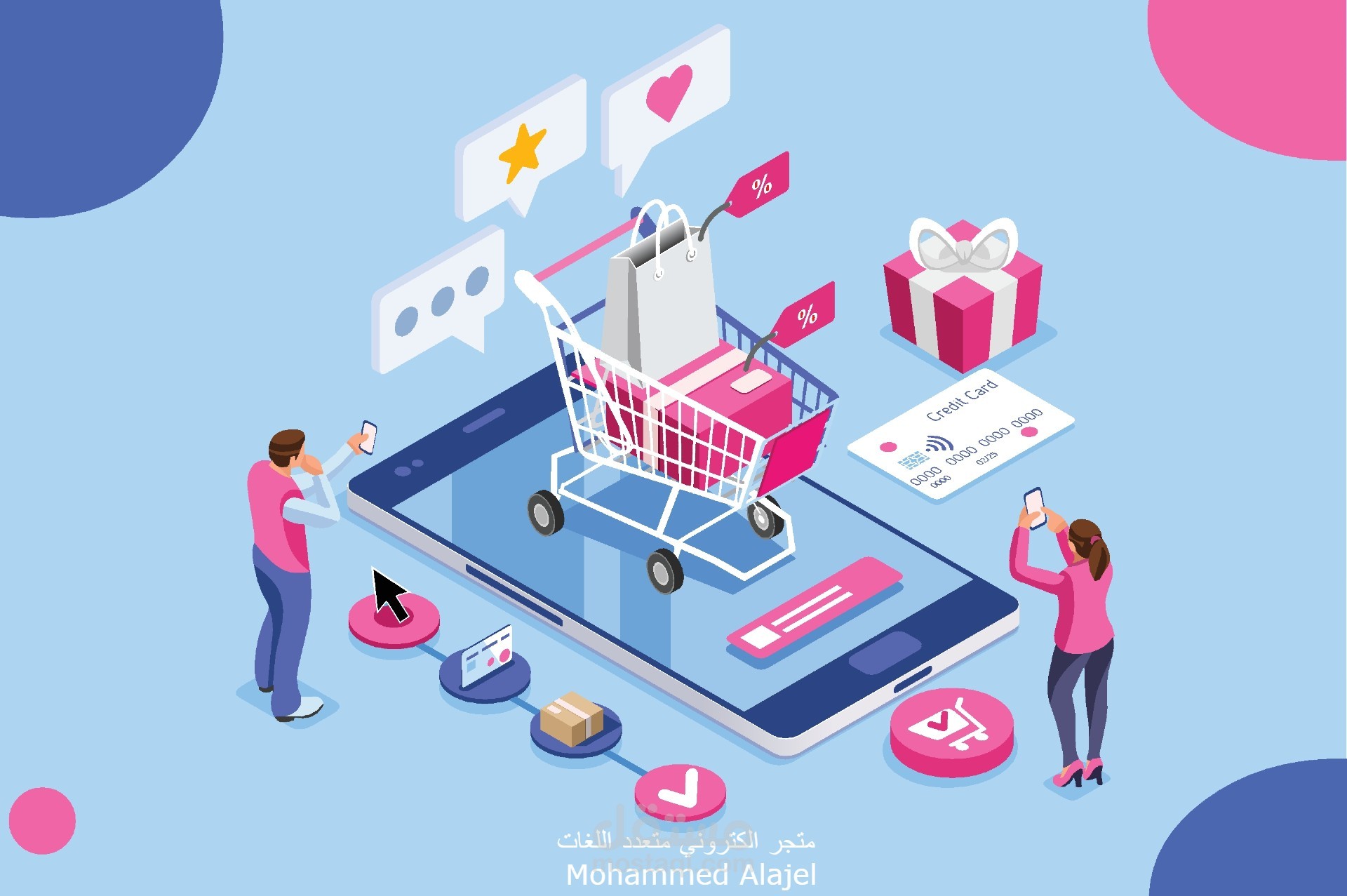 متجر الكتروني متعدد اللغات