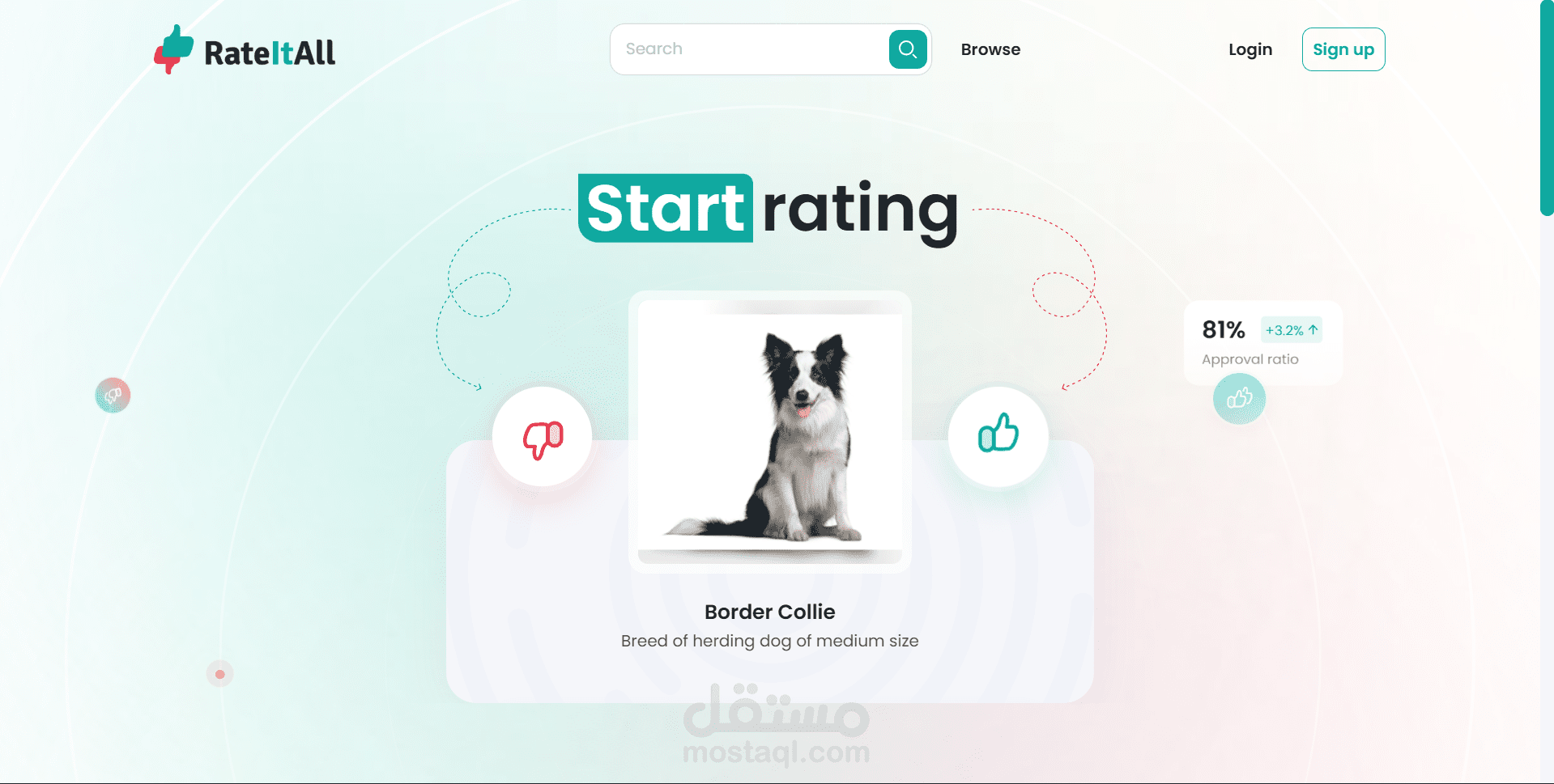 تطوير وصيانة منصات المحتوى الضخم وأنظمة التقييم في RateItAll