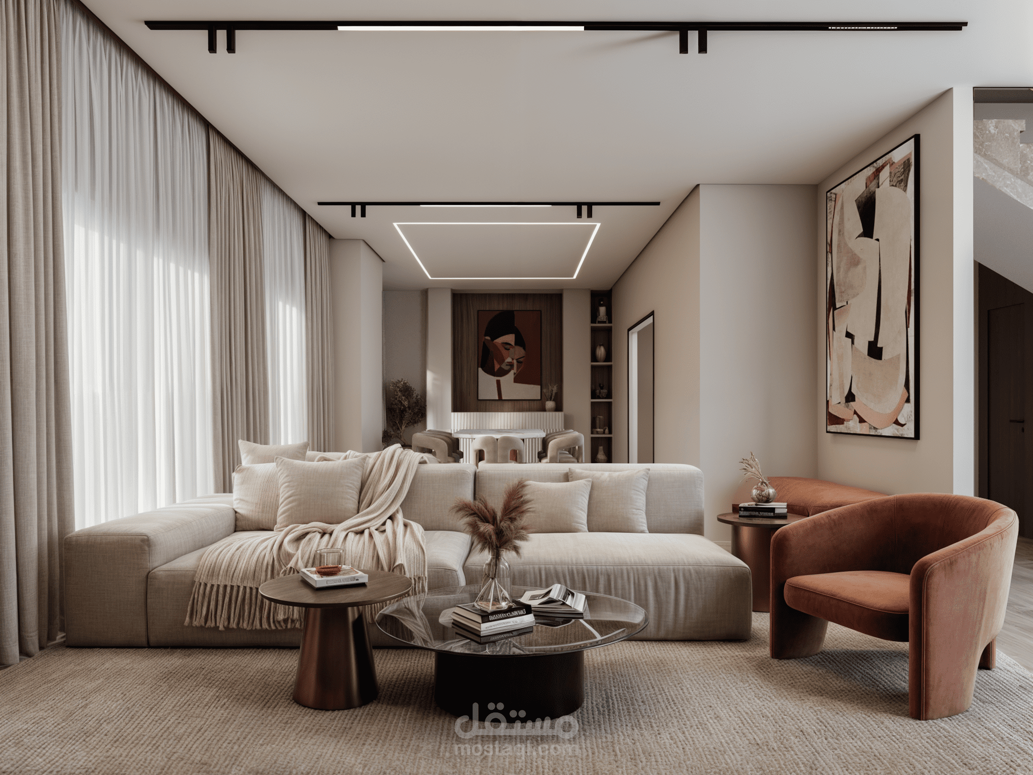 Living & diningroom