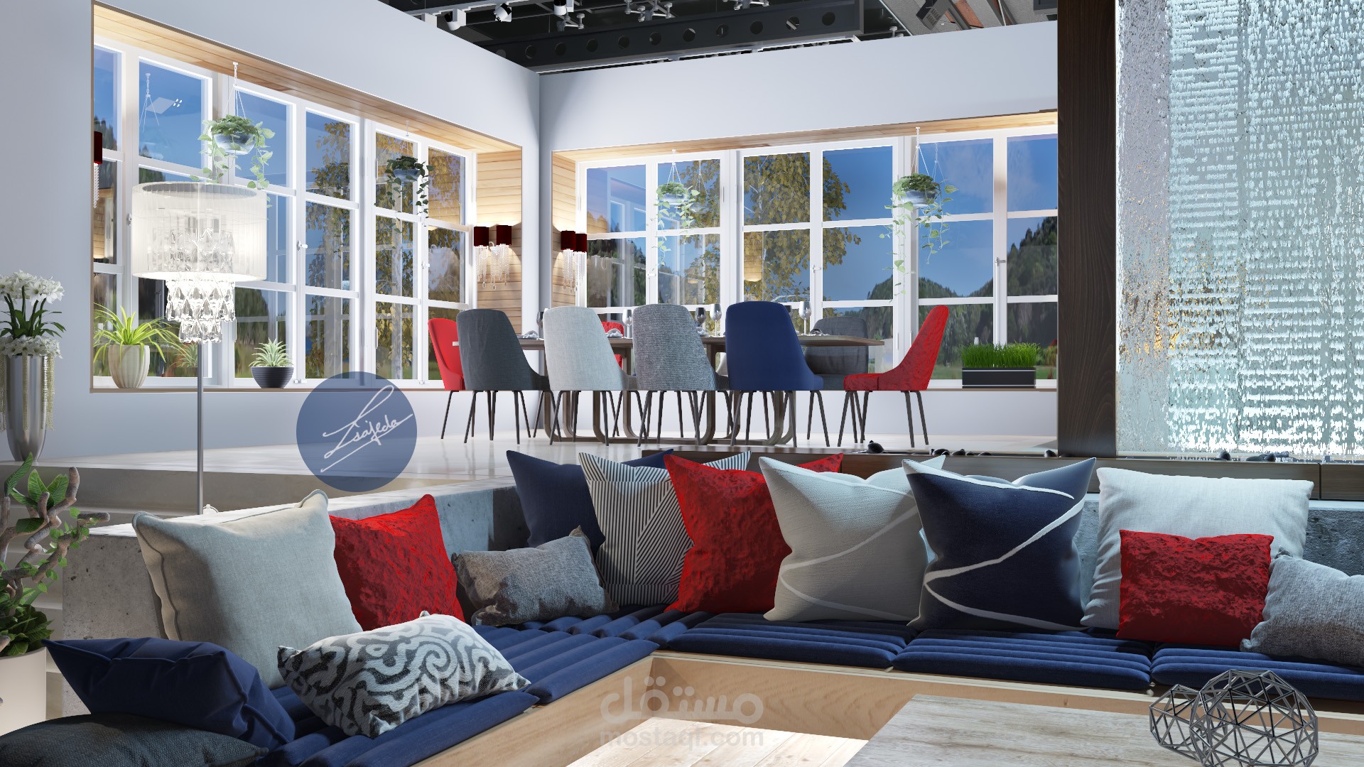 استوديو برنامج صباحي