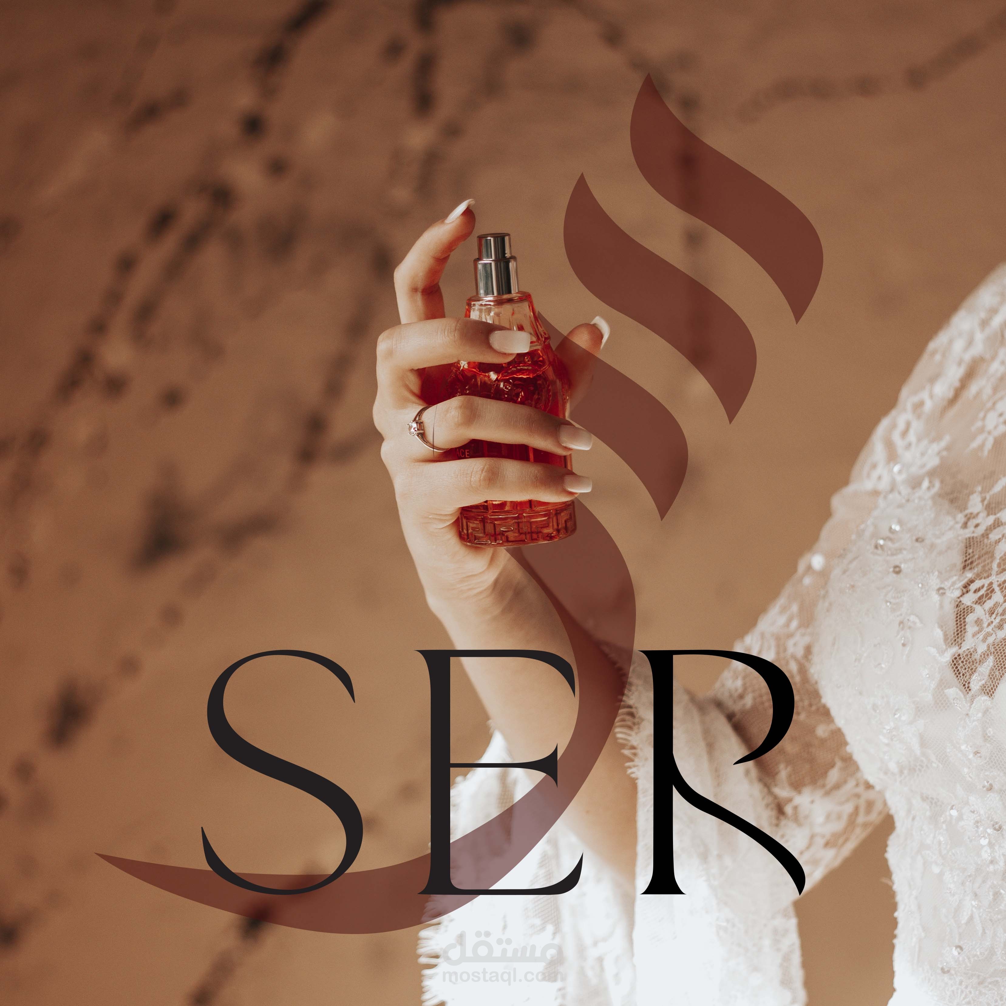 تصميم براند عطورات