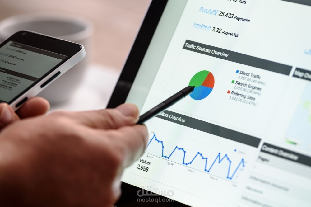 تحليلات الويب والكلمات الرئيسئة المفتاحية