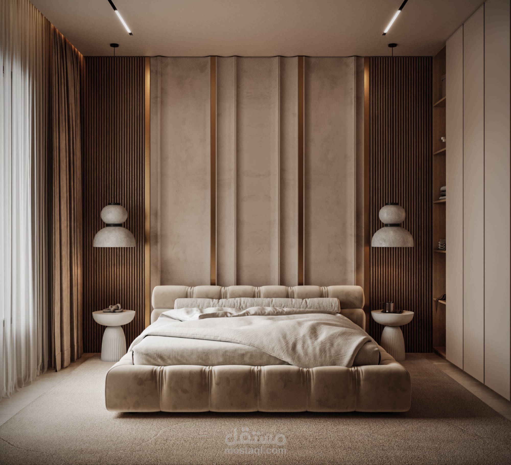 Modern luxury Master Bedroom