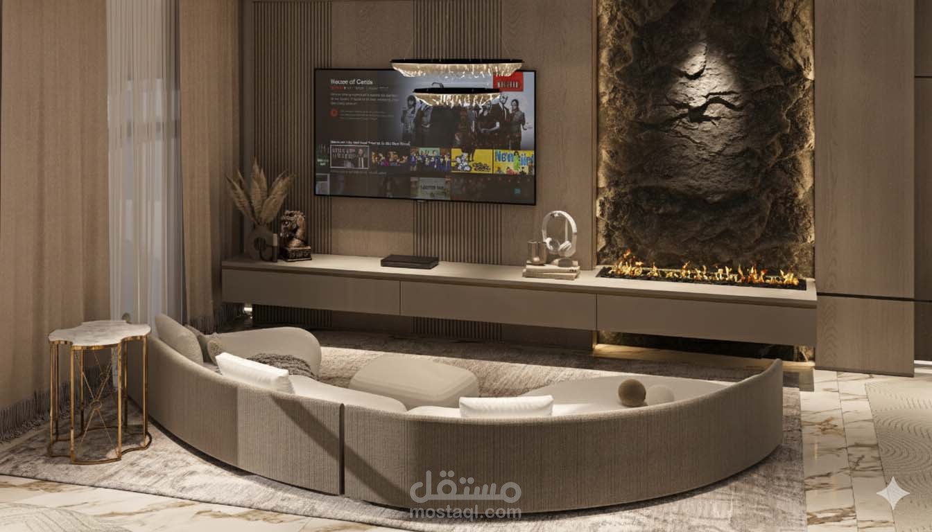 Modern Luxury Living Space