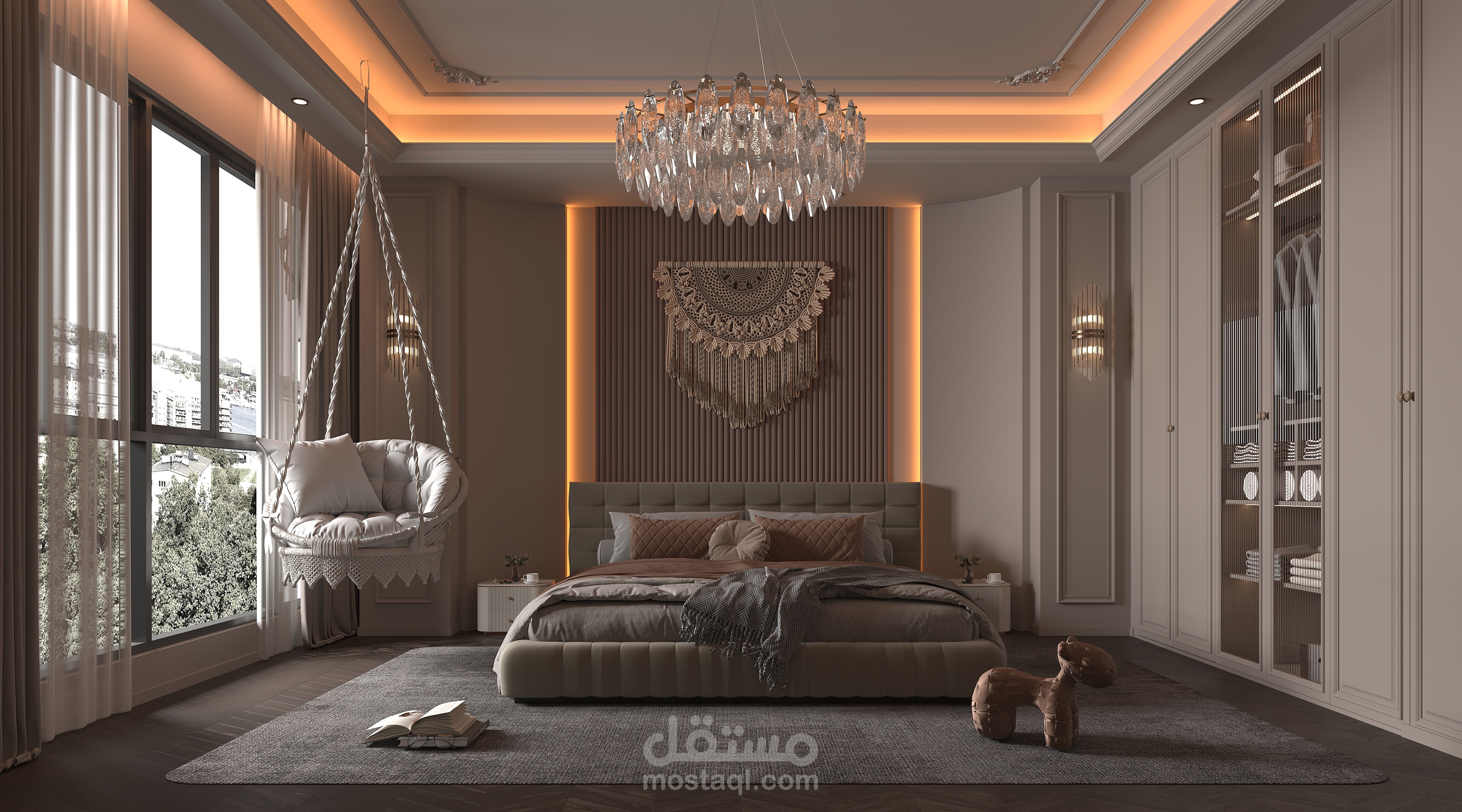 Luxurious Modern Bedroom Interior