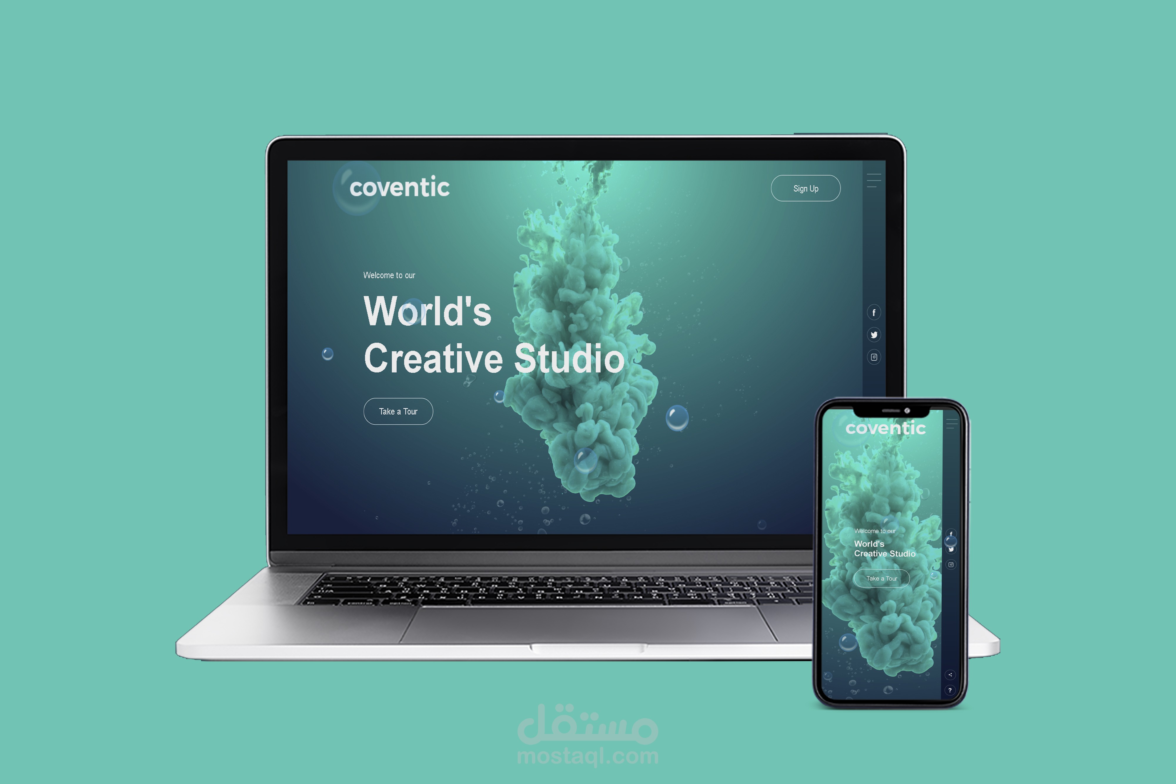 Landing Page (Coventic)